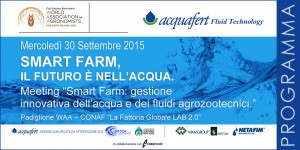 EXPO SMART FARM - Acquafertagri Programma Meeting
