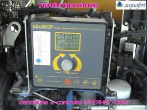 Acquafert Motopompa Fertirrigazione automatica GSM