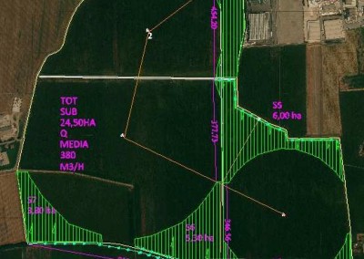 Fase di studio per subirrigazione - ACQUAFERT Agri