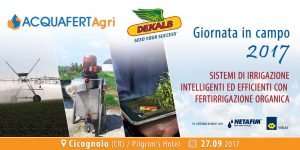 Giornata in campo 2017 Acquafert Agri