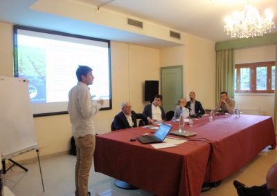 Presentazione della giornata in campo, Marco Panizza di Netafim.