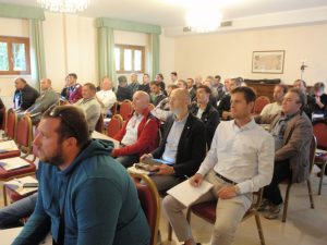 Presentazione della giornata in campo, il pubblico.