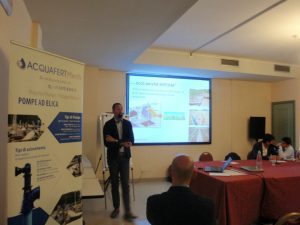 Presentazione della giornata in campo, Davide Sensati di Wamgroup.