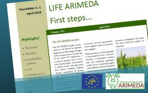 1° Newsletter LIFE ARIMEDA