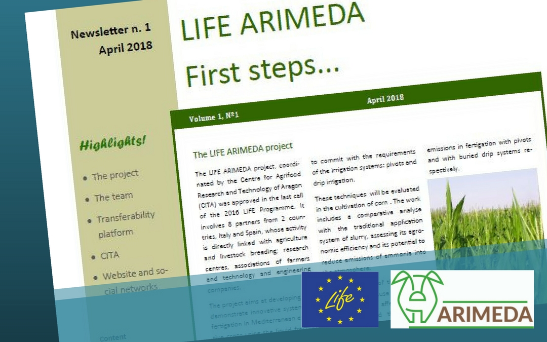 1° newsletter ARIMEDA