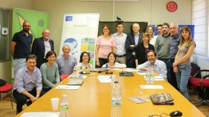 Incontro tra i partner del progetto LIFE ARIMEDA di maggio 2018 a Saragozza.