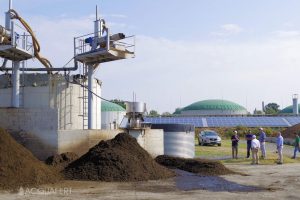 Visita al separatore dell'Azienda Horti Padani di Pieve d'Olmi (CR).