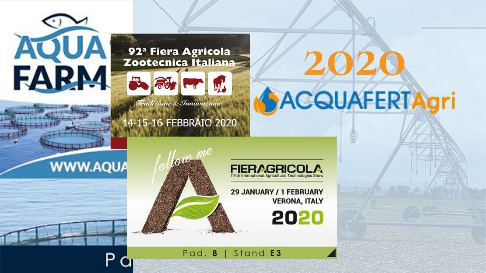 Appuntamenti 2020 Acquafert Agri