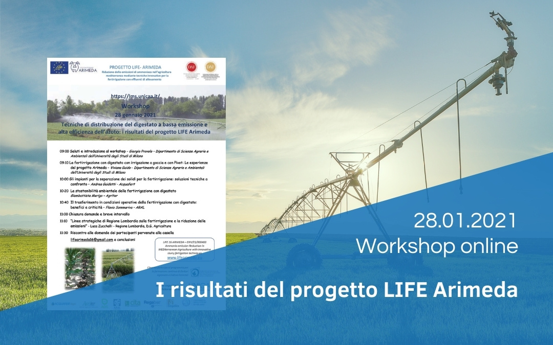 Workshop online LIFE ARIMEDA