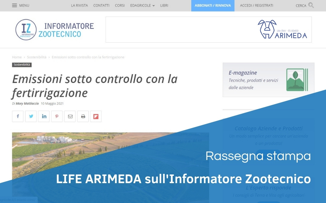 Filtrazione del digestato e applicazioni fertirrigue