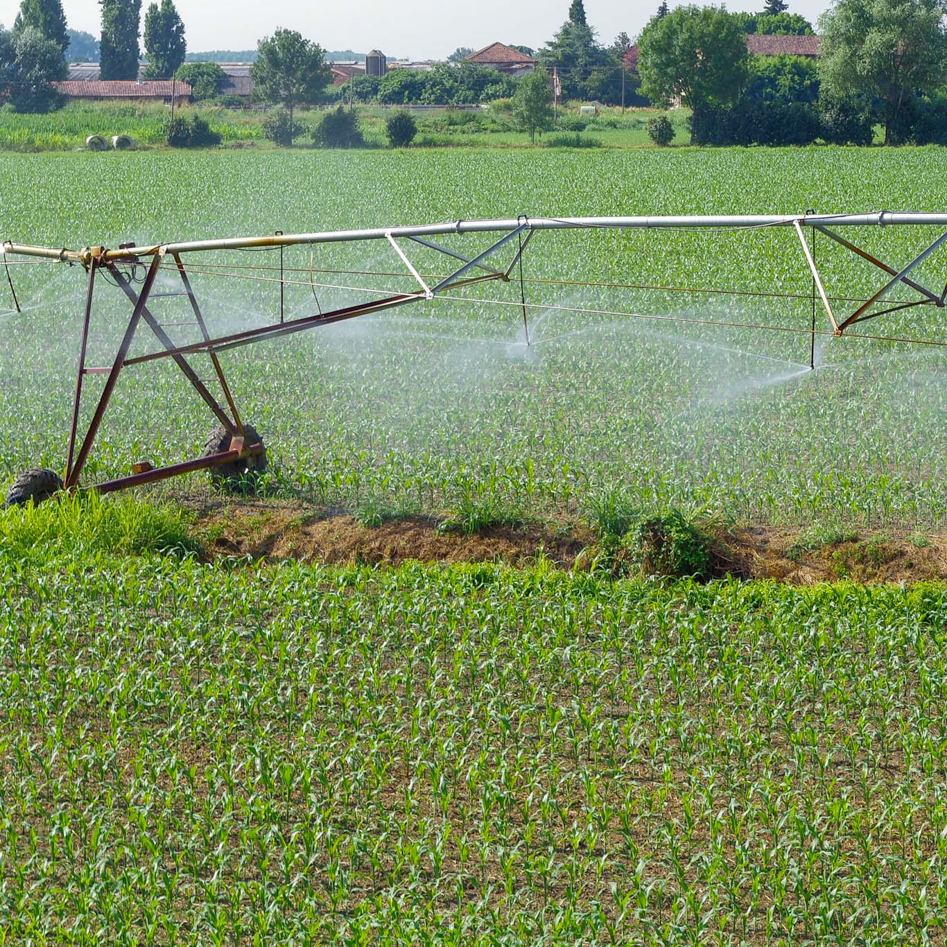 Fertirrigazione con pivot