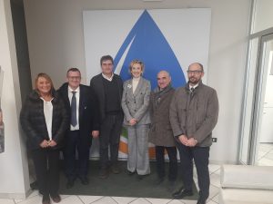 Letizia Moratti in visita ad ACQUAFERT